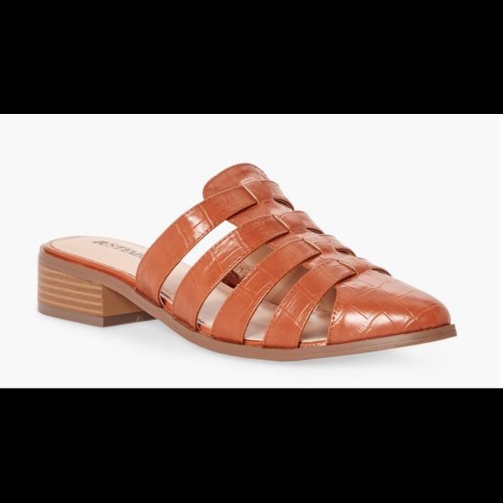 Just fab Mules NWT